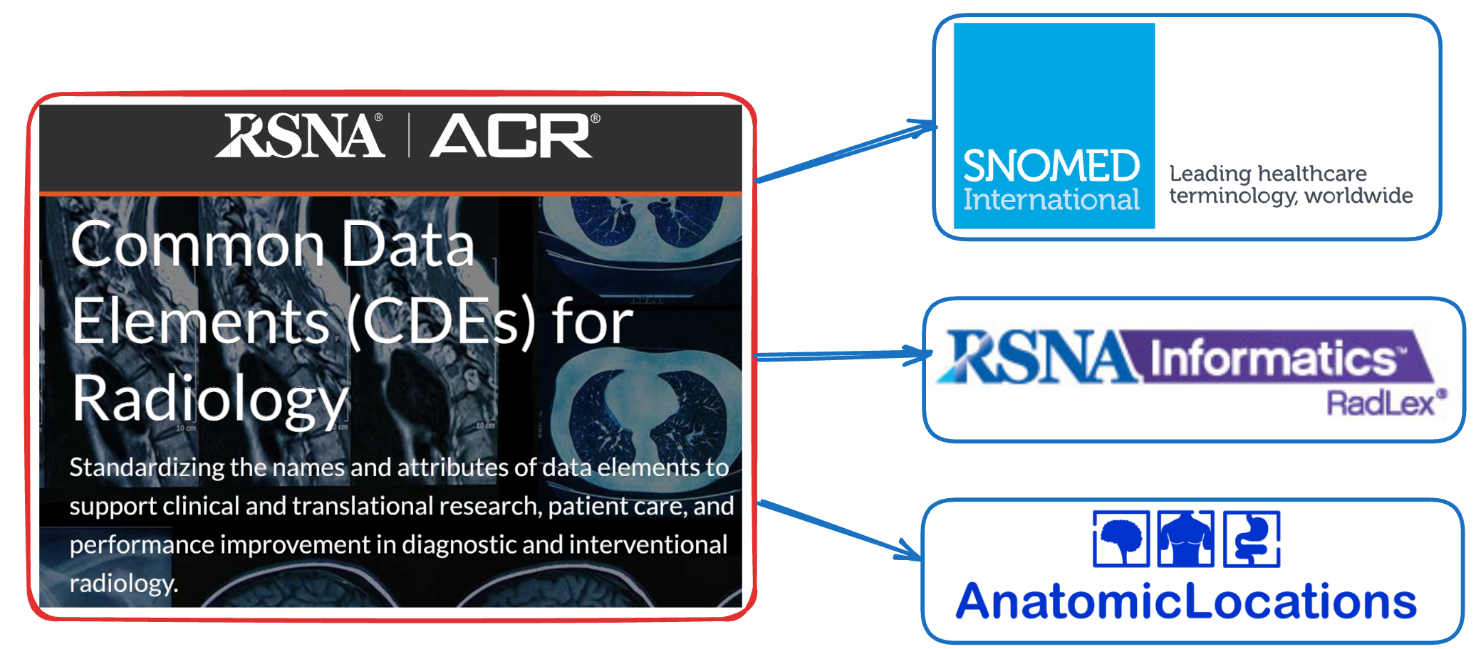 Attaching Ontology Links to Common Data Elements